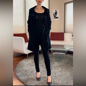 Women Black Trench Coat